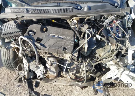 2016 Chevrolet Spark 1Lt Cvt из США, поврежденный, VIN KL8CD6SA6GC613347